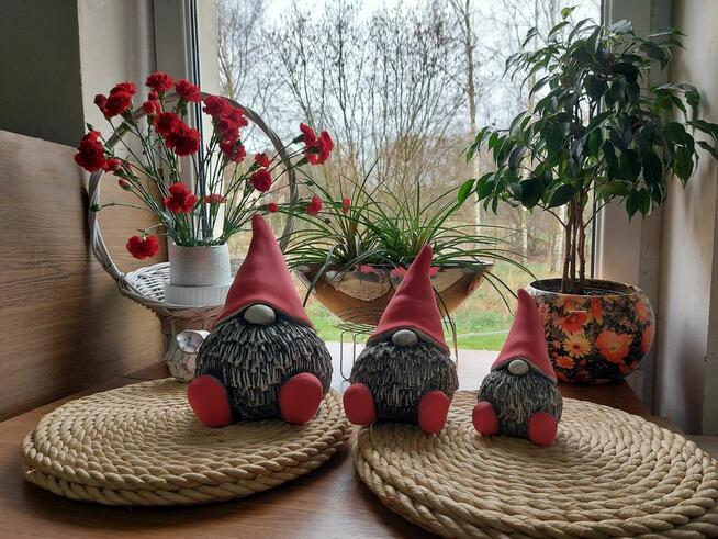 skrzaty brodacze skrzat gipsowy krasnal ogrodowy