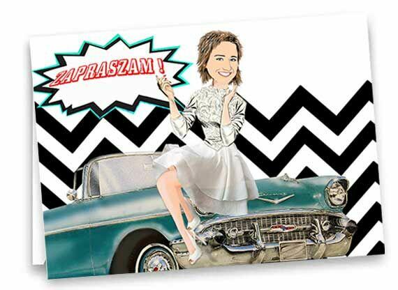 zaproszenia urodzinowe na urodziny 18-tka ze zdjęciem