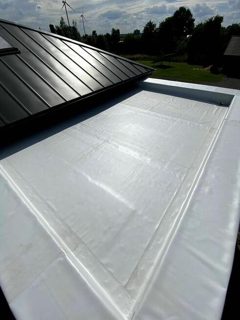 Montaż membrana dachowa PVC ocieplenie dachy płaskie