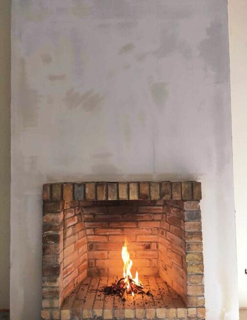 Kominek Otwarty palenisko otwarte szamotowe otwarty kominek