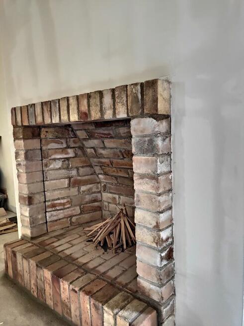 Kominek Otwarty palenisko otwarte szamotowe otwarty kominek