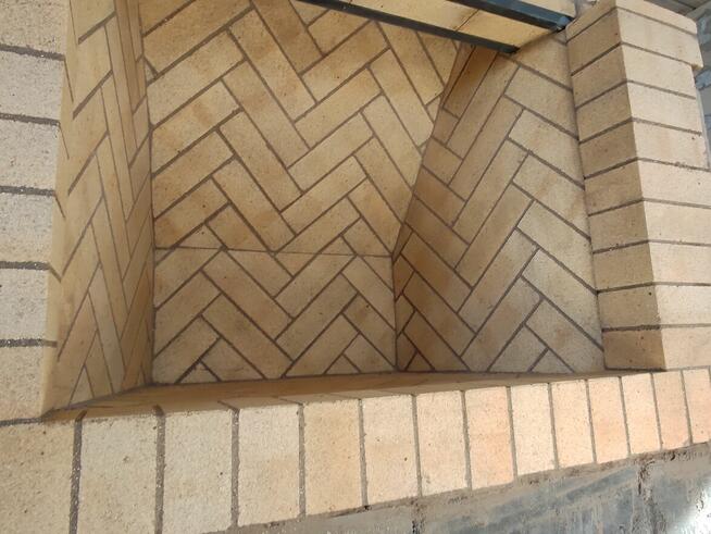 Kominek Otwarty palenisko otwarte szamotowe otwarty kominek