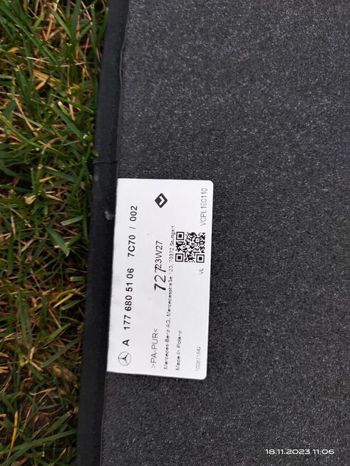 Dywaniki welurowe Mercedes Gla