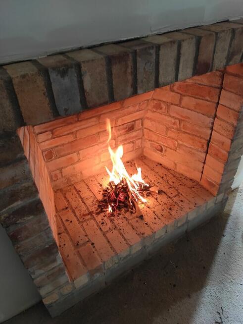 Kominek Otwarty palenisko otwarte szamotowe otwarty kominek