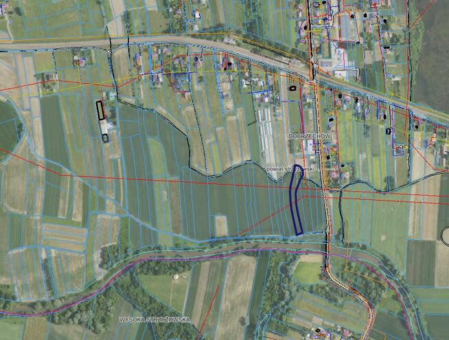 Działka rolna 0,29 ha w m. Dobrzechów