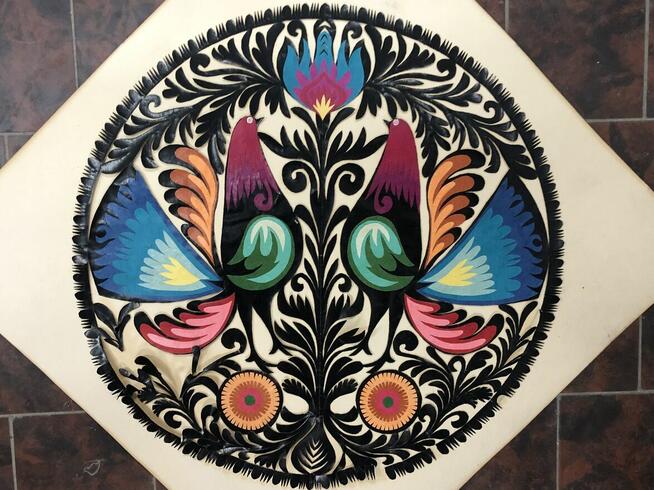 Stroje Ludowe kupię. Strój Łowicki - hafty , wycinanki