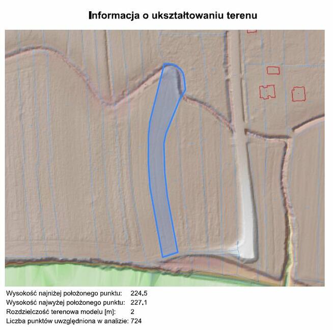 Działka rolna 0,29 ha w m. Dobrzechów