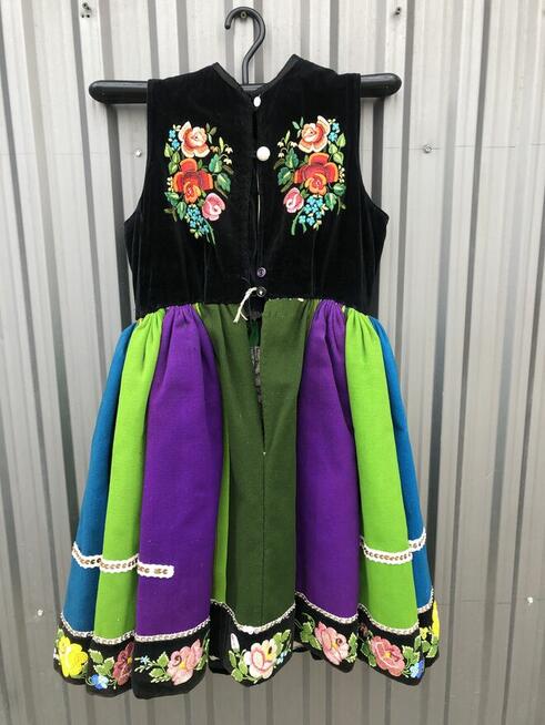 Stroje Ludowe kupię. Strój Łowicki - hafty , wycinanki