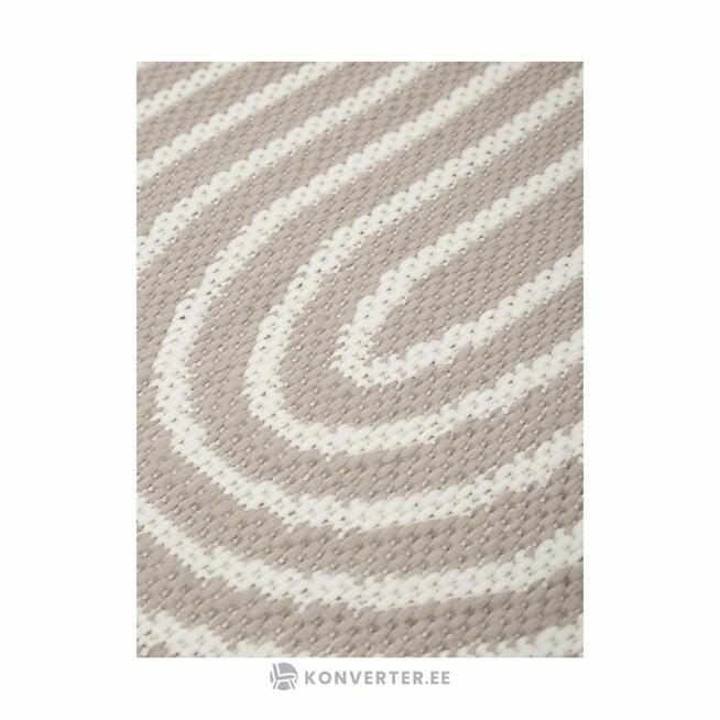 Dywan 80x150 dom taras altanka szary geometryczny