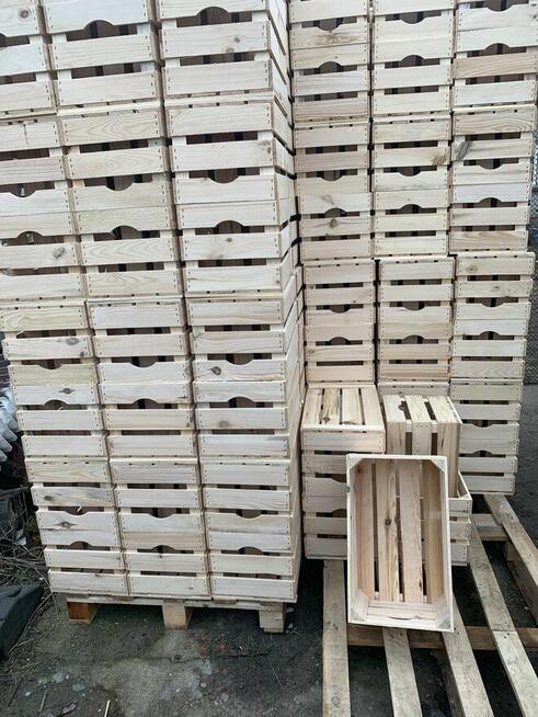 Skrzynki opakowania drewniane