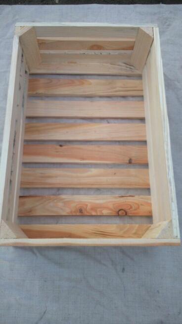 Skrzynki opakowania drewniane