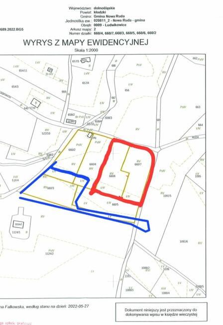 Sprzedam działki w Górach Sowich