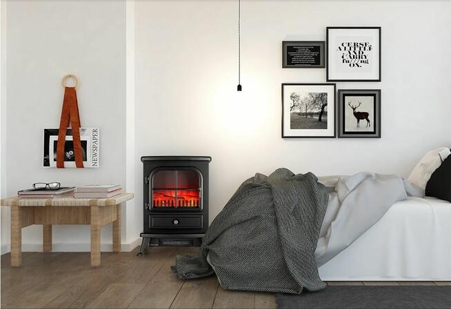 Kominek elektryczny imitacja płomieni