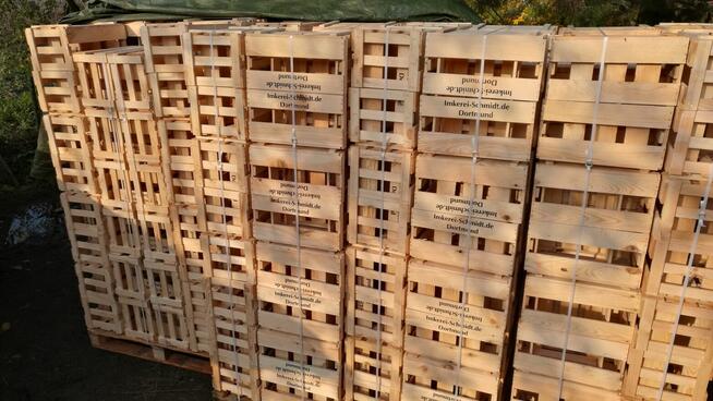 Skrzynki opakowania drewniane