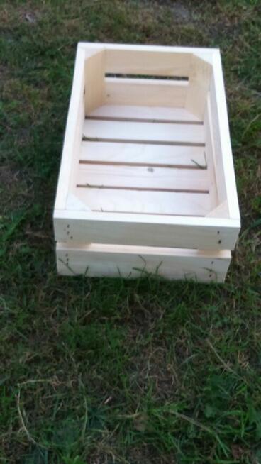 Skrzynki opakowania drewniane