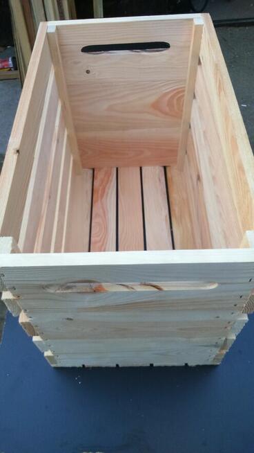 Skrzynki opakowania drewniane