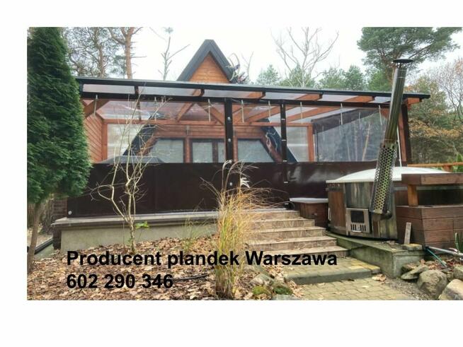 Przezroczysta roleta, plandeki na taras plandeka na wymiar