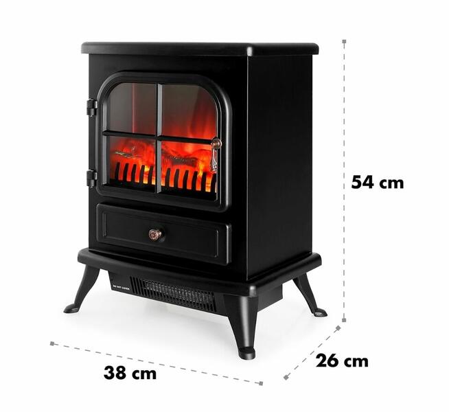 Kominek elektryczny imitacja płomieni