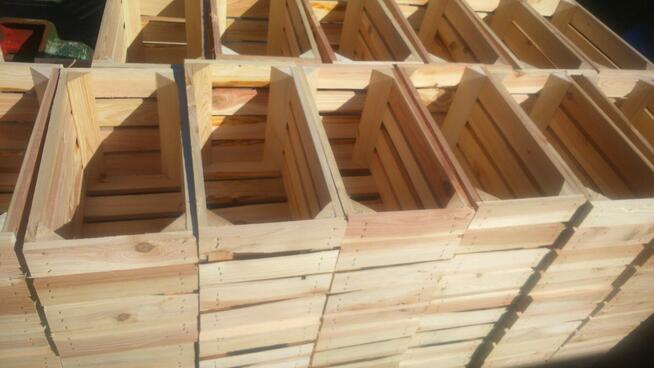 Skrzynki opakowania drewniane