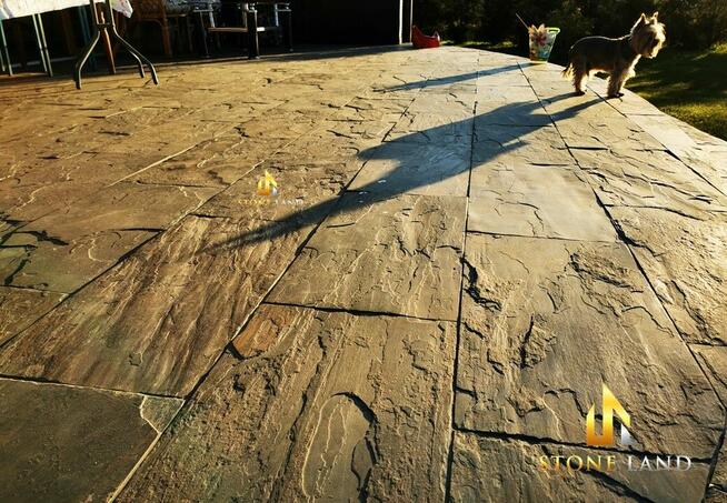 Łupek na elewację oraz do wnętrz California Gold Stoneland