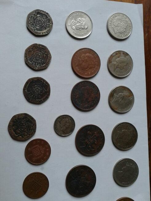 monety różne Polskie i zagraniczne
