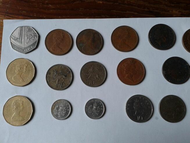 monety różne Polskie i zagraniczne