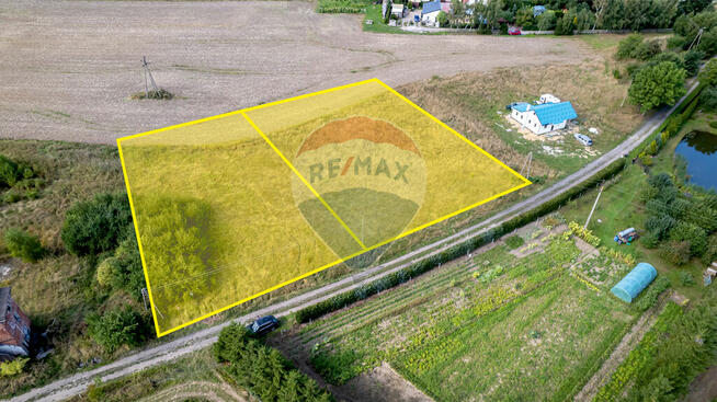 Działka z pozwoleniem na budowę - 6 km od morza!