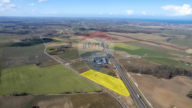 Działka inwestycyjna przy węźle drogi S6/S11!