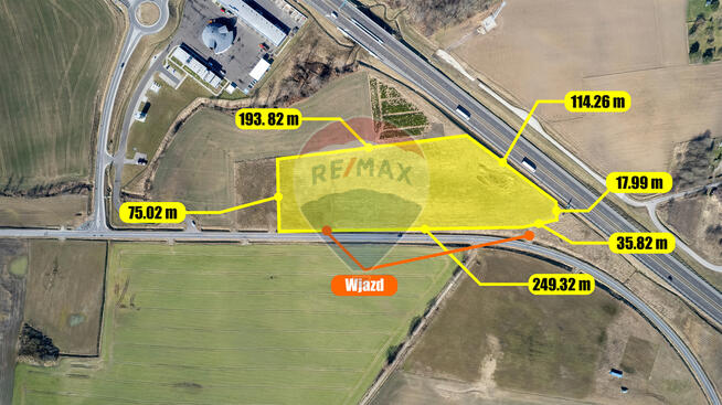 Działka inwestycyjna przy węźle drogi S6/S11!