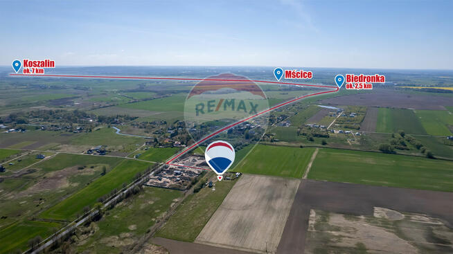 Działka 1000 m2, blisko Mielna i Morza!!!