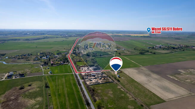 Działka 1000 m2, blisko Mielna i Morza!!!