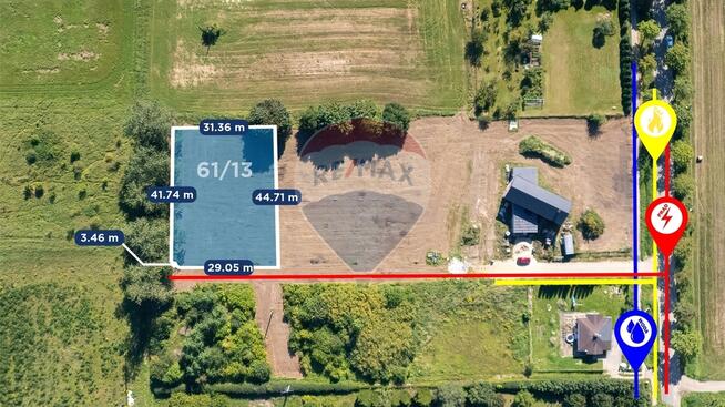 Atrakcyjna działka blisko jeziora Jamno!!!