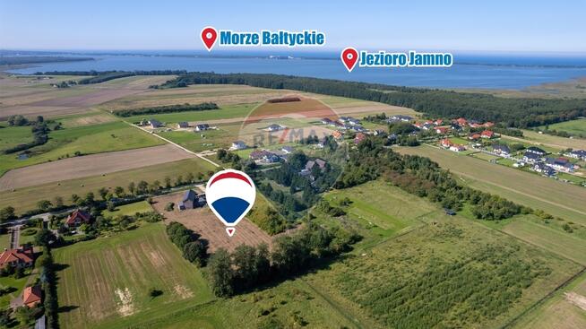 Atrakcyjna działka blisko jeziora Jamno!!!