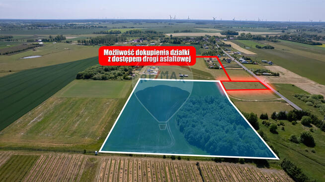 Działka rolno-budowlana 3 km od Bałtyku!!!