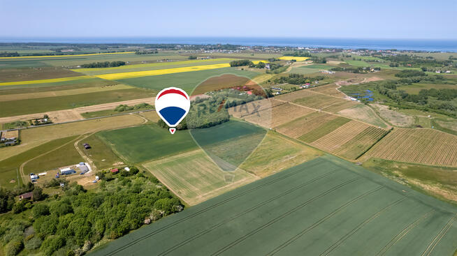 Działka rolno-budowlana 3 km od Bałtyku!!!