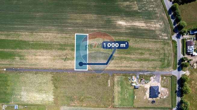 Działka 1000 m2 zaledwie 4km od plaży!