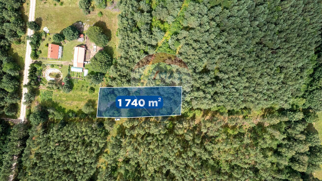 Działka w sercu natury w miejscowości Poradź!