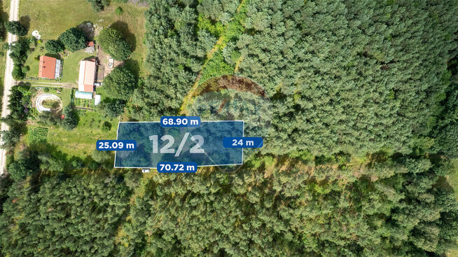 Działka w sercu natury w miejscowości Poradź!