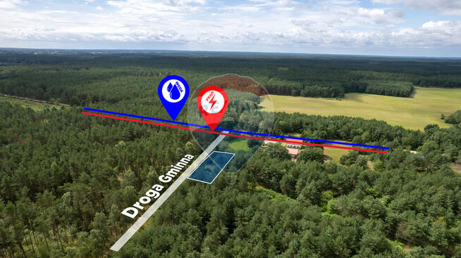 Działka w sercu natury w miejscowości Poradź!