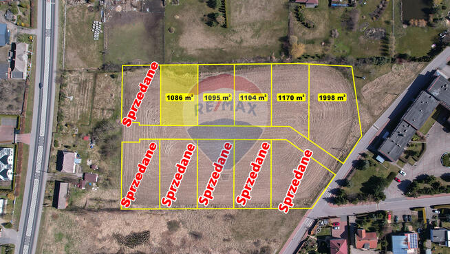 Działka budowlana w Mścicach blisko Mielna!!!