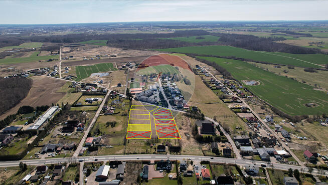 Działka budowlana w Mścicach blisko Mielna!!!