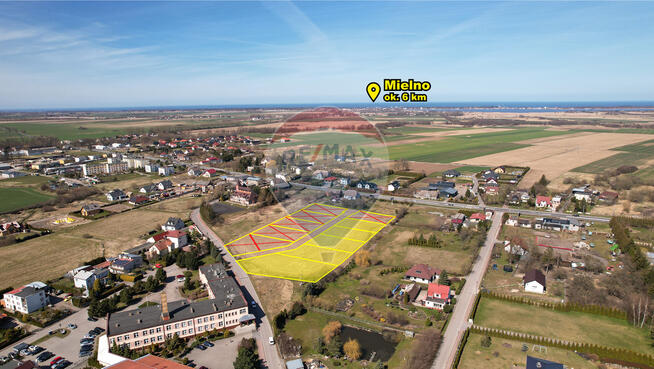 Działka budowlana w Mścicach blisko Mielna!!!