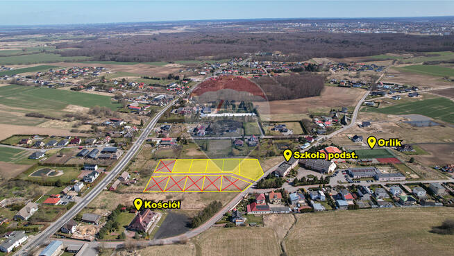 Działka budowlana w Mścicach blisko Mielna!!!