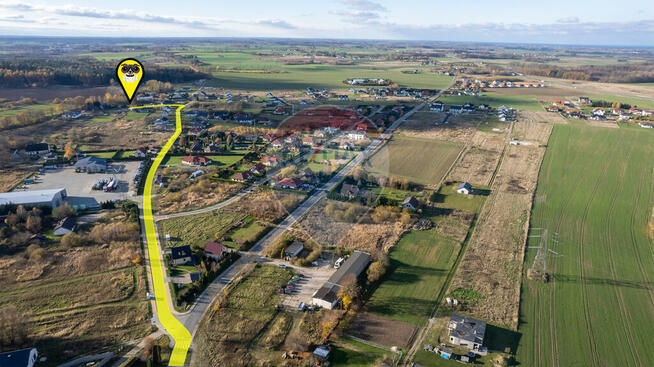 Działka z pozwoleniem na budowę, Stare Bielice !!!