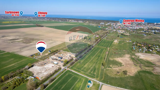 Dom w stanie surowym 70 m2, 450 m od Mielna!