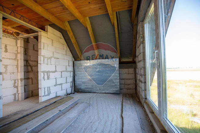 Dom w stanie surowym 70 m2, 450 m od Mielna!