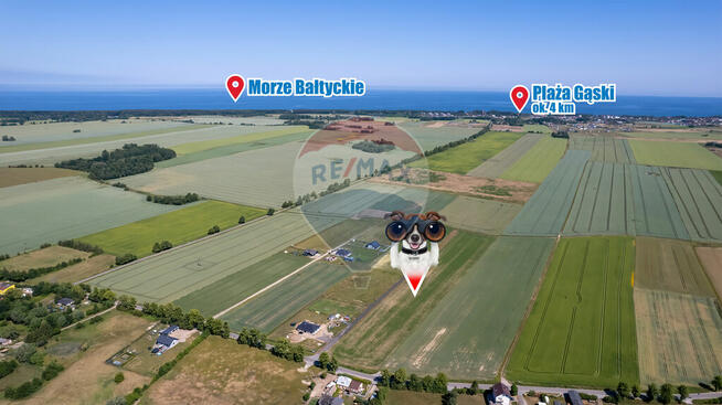 DZIAŁKA MARZEŃ NIEDALEKO MORZA!!!