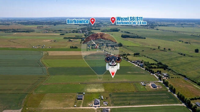 DZIAŁKA MARZEŃ NIEDALEKO MORZA!!!