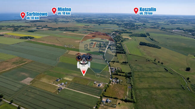 DZIAŁKA MARZEŃ NIEDALEKO MORZA!!!