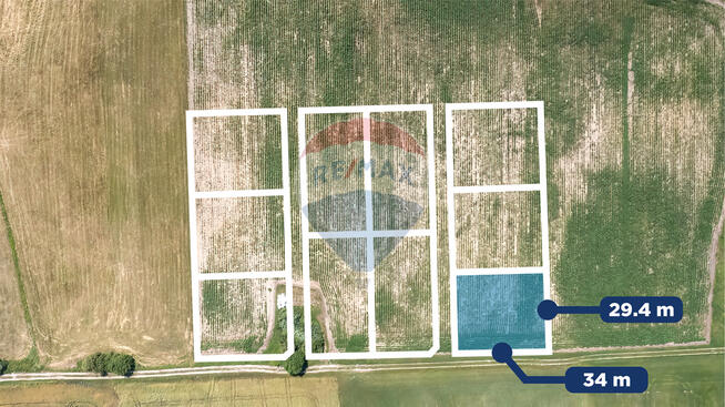 Działka budowlana z MPZP między Darłowem a Dąbkami